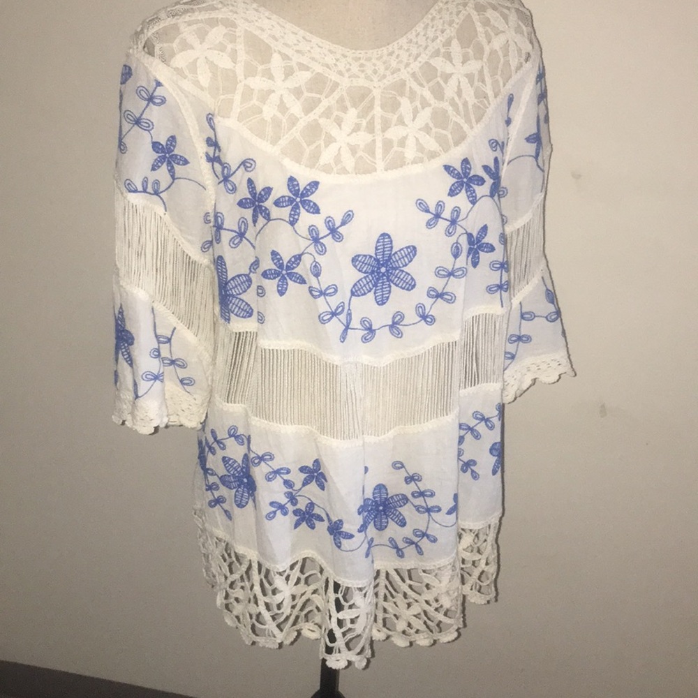 Sweet Embroidered Tunic